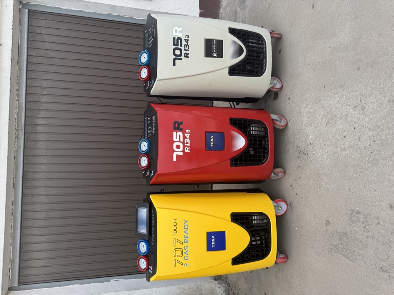 3 stații profesionale TEXA pentru încărcare freon auto